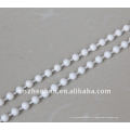 Chaîne à billes en plastique à rouleaux, chaîne à billes de perles de 4,5 * 6 mm, chaîne à ombre à rouleaux, composants à rouleaux
